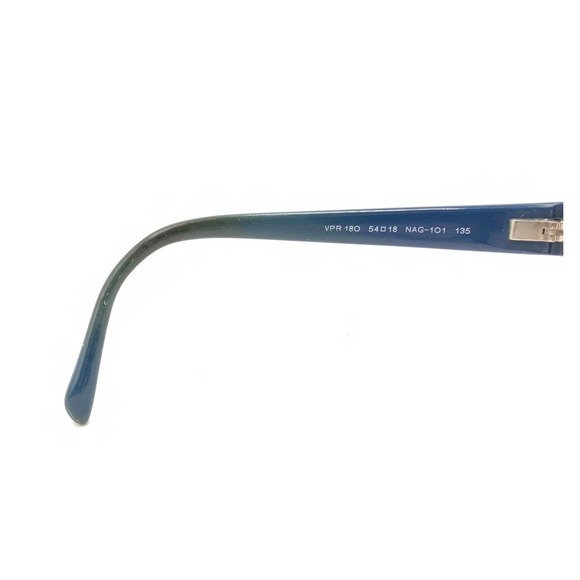 Prada VPR 18O NAG-1O1 Tortoise Brown Blue Green Eyeglasses Frames 54-18 135 - Picture 10 of 12